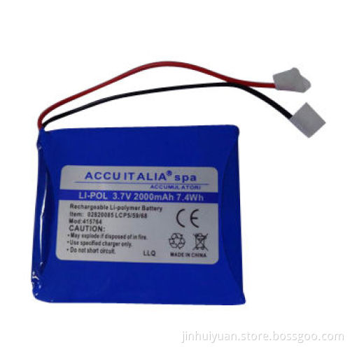 Poly Battery, 415764, with 2,000mAh Capacity
